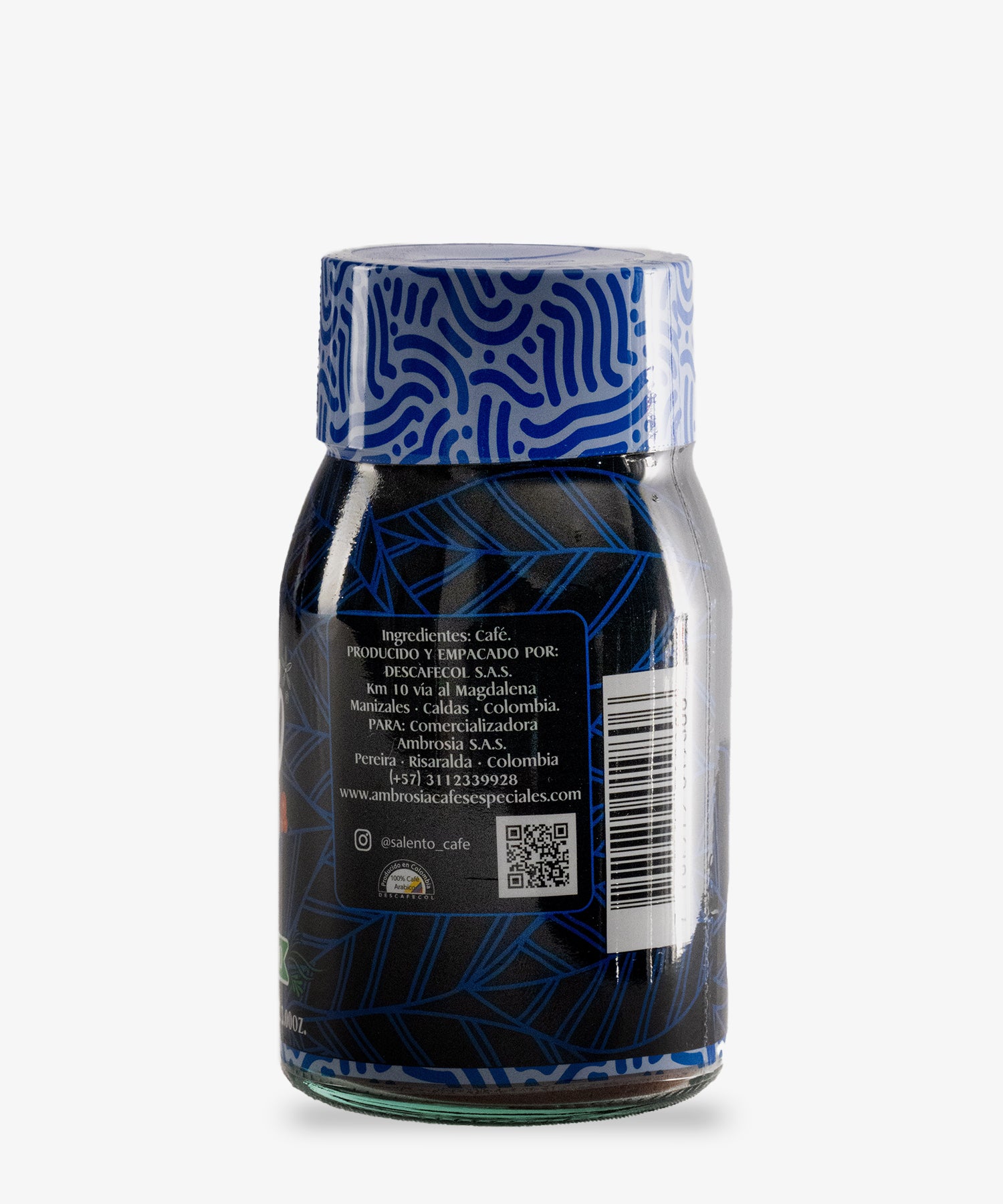 Café Salento Instantáneo 85 gr (Descafeinado)