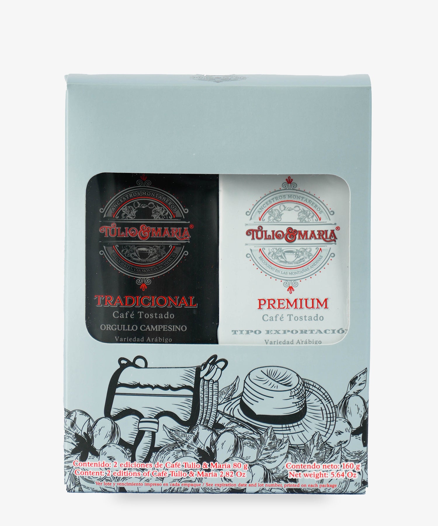 Kit de Café Tulio y Maria (2 unds)