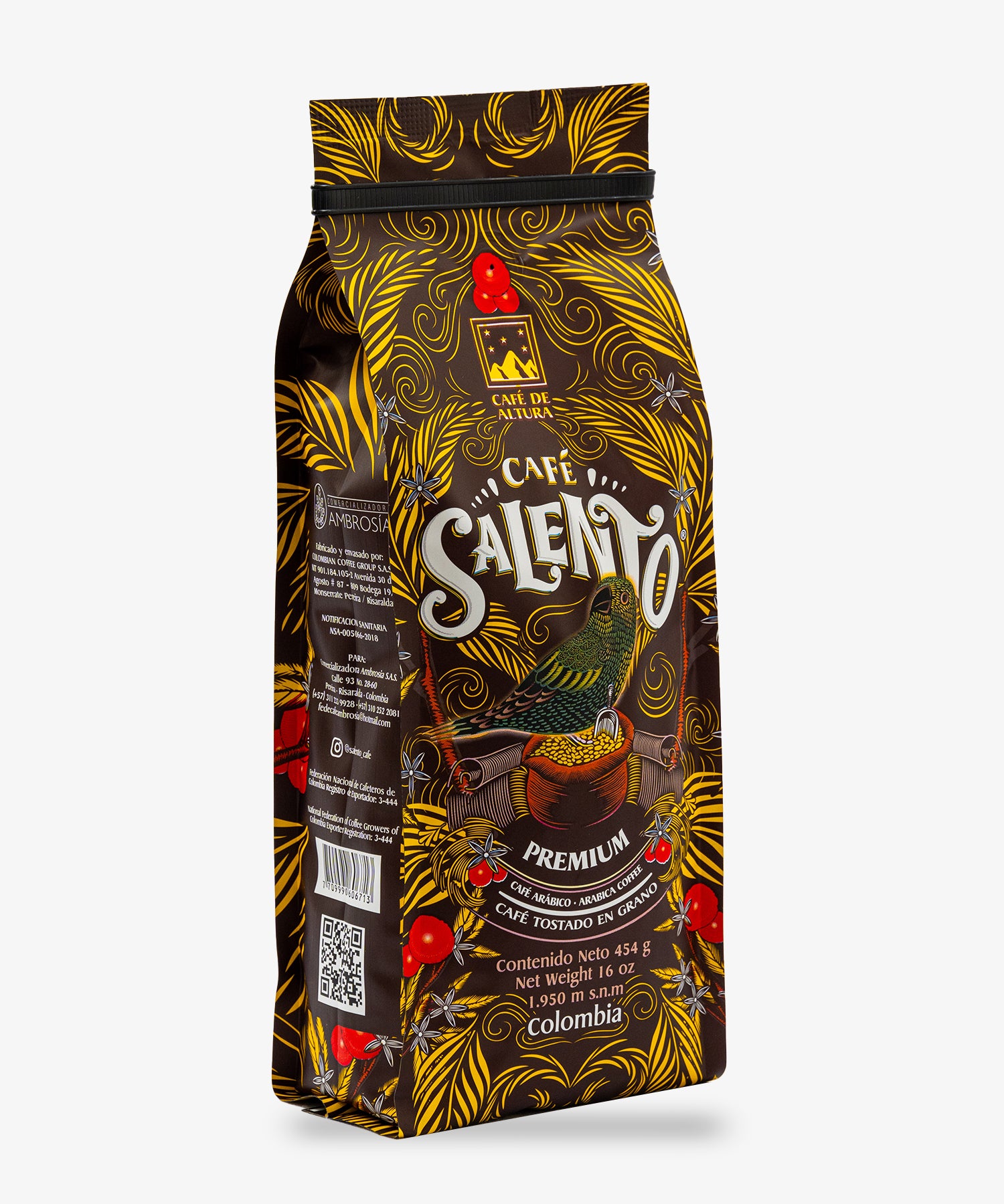 Café Salento Premium Grano 454 gr