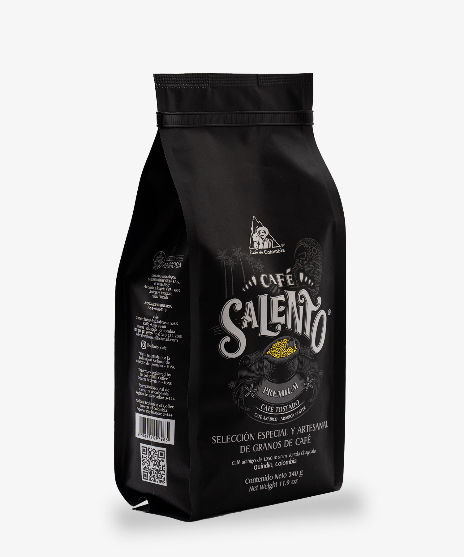 Café Salento® Selección Especial en Grano 340 gr