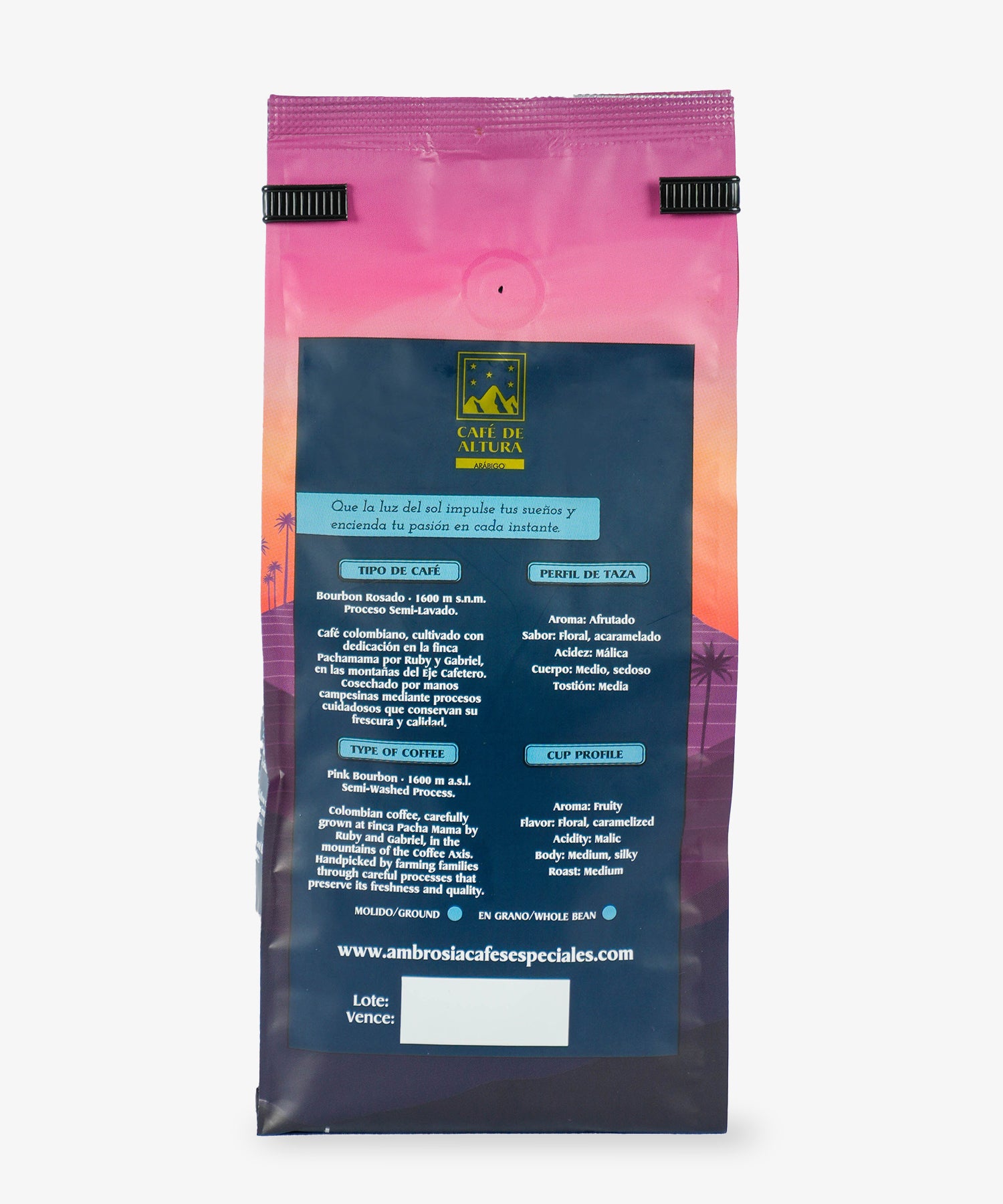 Café Salento edición Sunshine x 340g molido